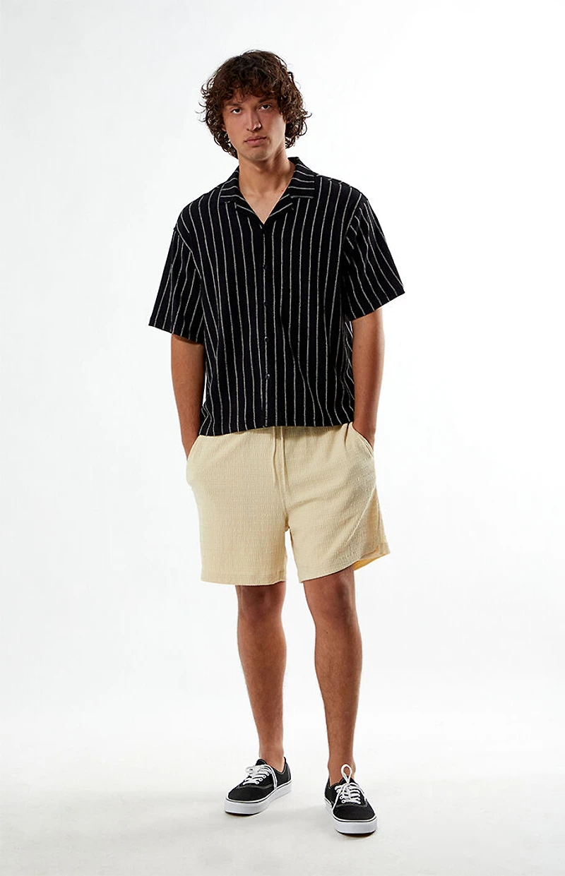 Pacsun Striped Oversized Camp Shirt