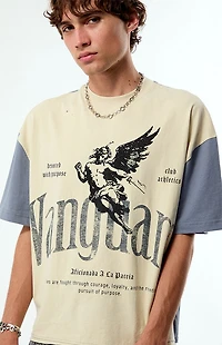 Pacsun Vanguard Blocked Cropped T-Shirt