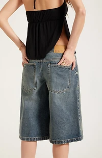 Pacsun Peyton Extreme Jorts Dark Blue