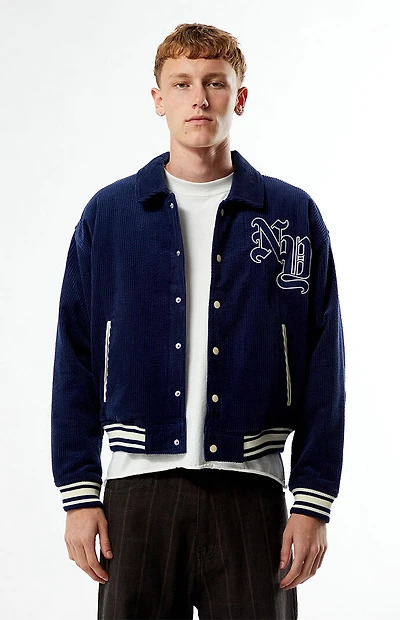 Pacsun NY Corduroy Varsity Jacket