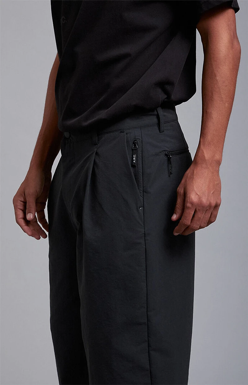 A.R.C. Active Black Baggy Trouser Pants