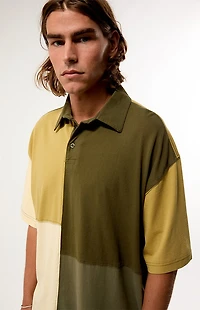 Brixton Deco Blocked Relaxed Polo Shirt