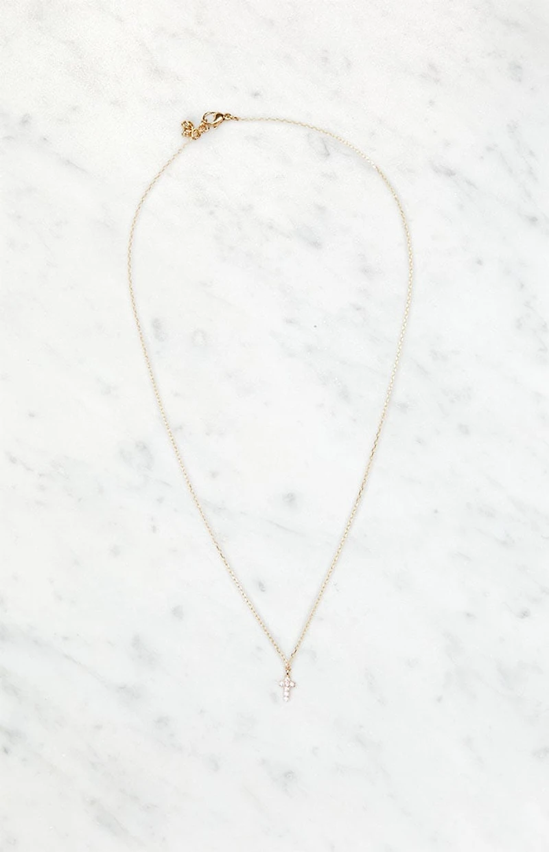 John Galt Mini Cross Necklace