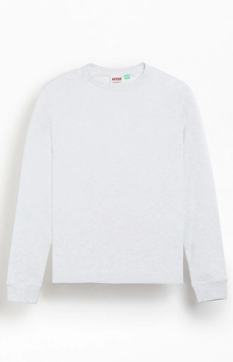 GUESS Originals Trademark Waffle Knit Long Sleeve T-Shirt