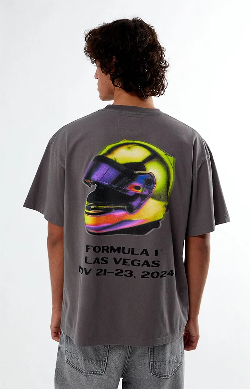 Formula 1 x PacSun Gray Las Vegas Flashes T-Shirt