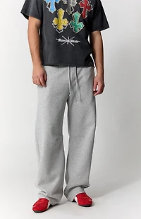 Pacsun Heather Grey Blaine Barrel Sweatpants