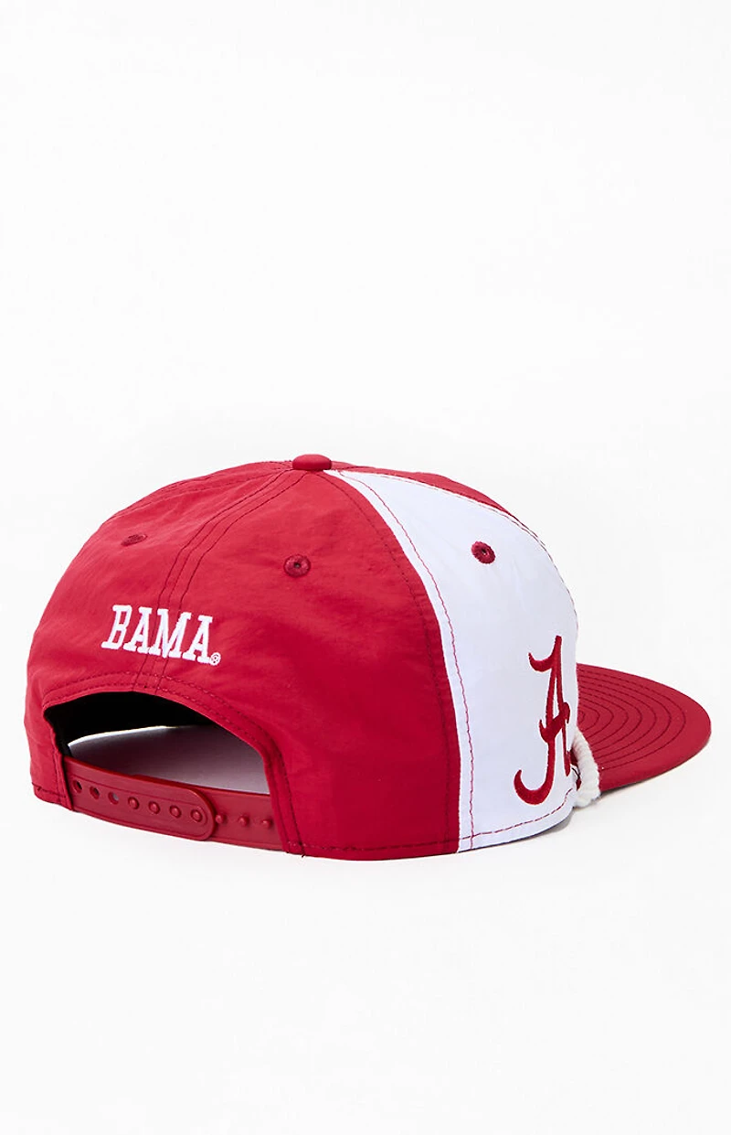 New Era Alabama Crimson Tide Nylon Golfer Snapback Hat