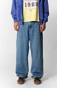 Pacsun Dylan Baggy Jeans Medium Blue Wash