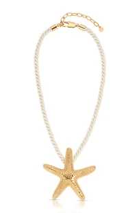 Ettika Starfish Statement Pendant Necklace