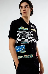 Lira Benton Woven Camp Shirt