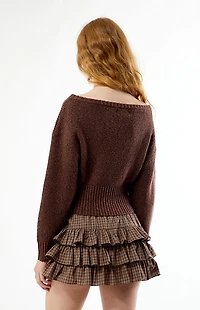 Your Favorite Plaid Tiered Mini Skort