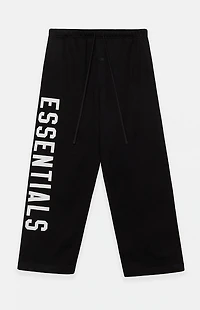 Fear of God ESSENTIALS Black Heavy Fleece Relaxed Sweatpants