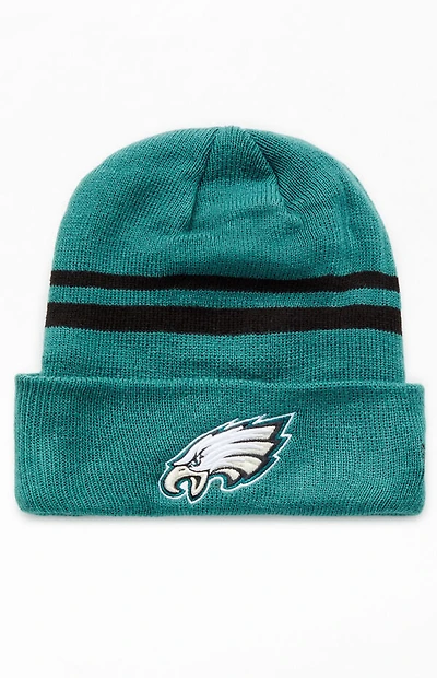 New Era Philadelphia Eagles Striped Beanie