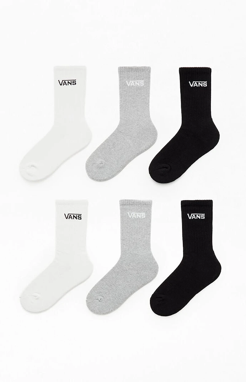 Vans Kids 6-Pack Classic Crew Socks