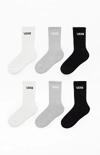 Vans Kids 6-Pack Classic Crew Socks
