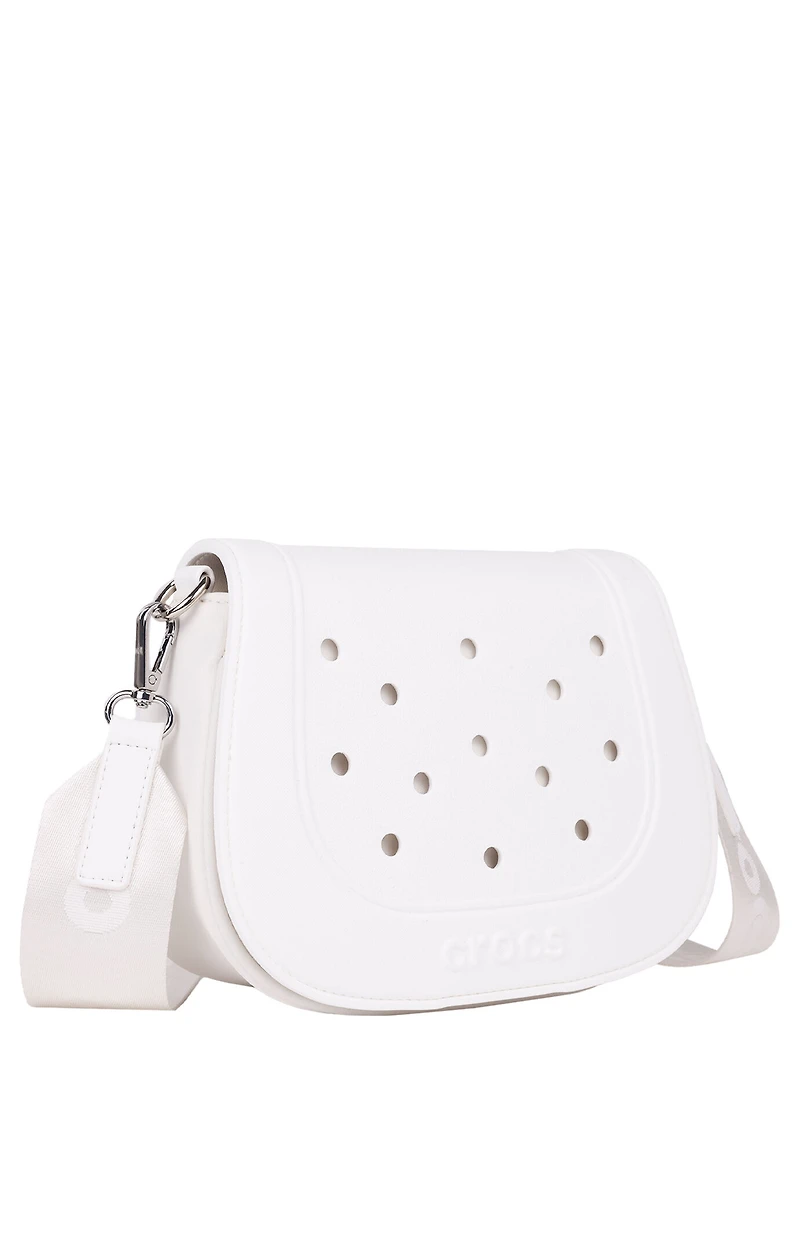 Crocs White Crossbody Bag