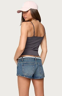 Edikted 10 Floral Lacey Patch Tank Top