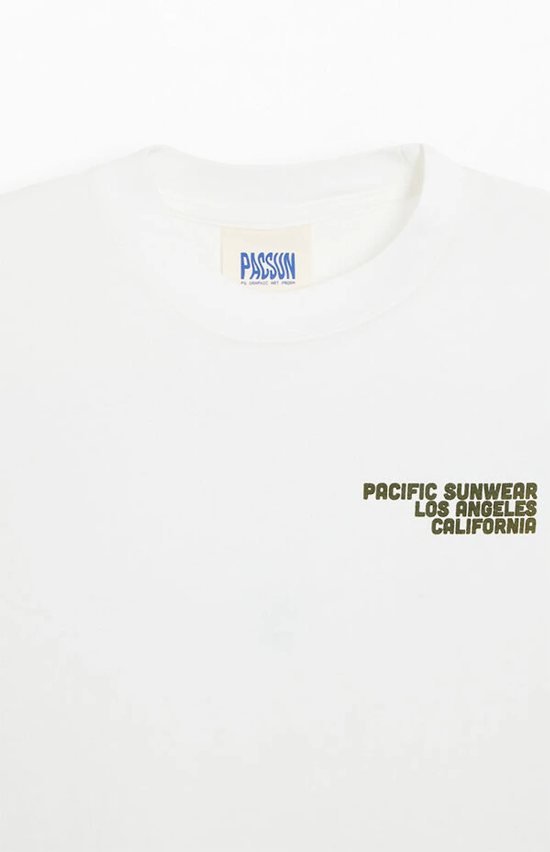 Pacsun Pacific Sunwear Floral Oversized T-Shirt