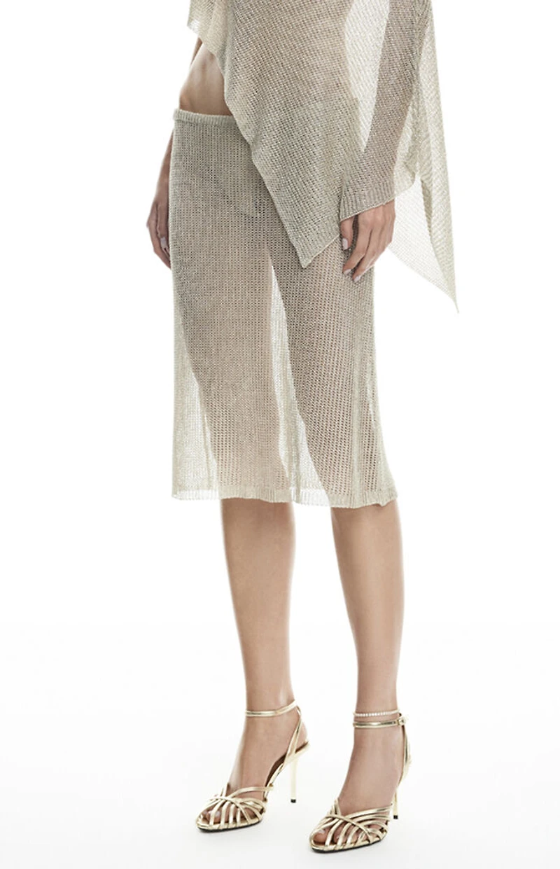 LIONESS Luminous Midi Skirt