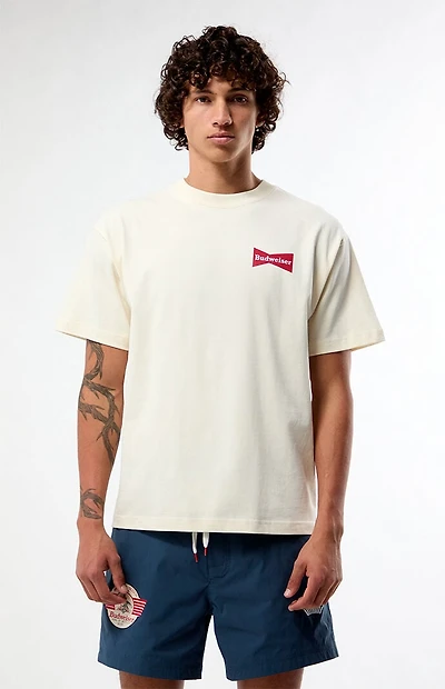 Budweiser by Pacsun Paisley Logo T-Shirt
