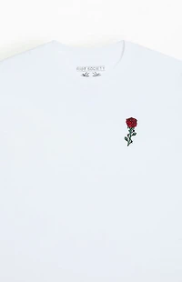 Riot Society Barbwire Rose Embroidered T-Shirt