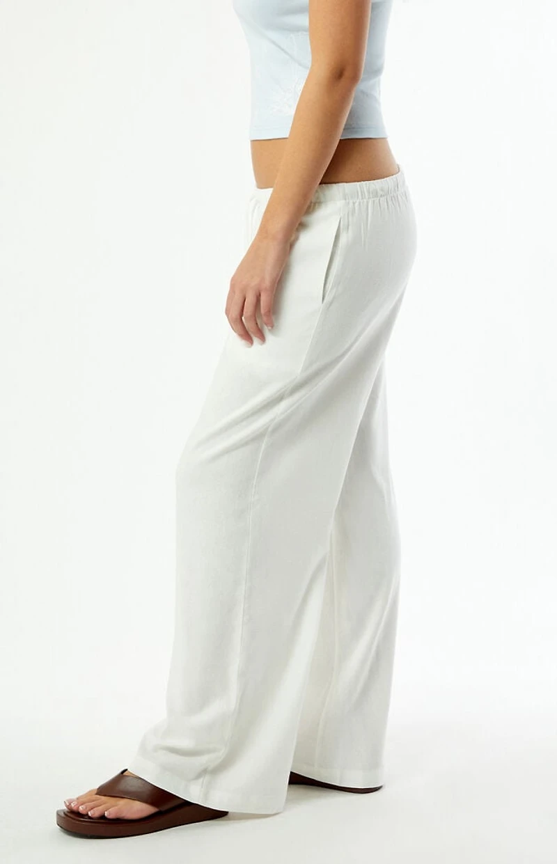 Pacsun Alisa Linen Pull-On Baggy Pants