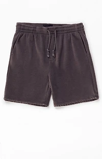 Pacsun Charcoal Fleece Volley Shorts