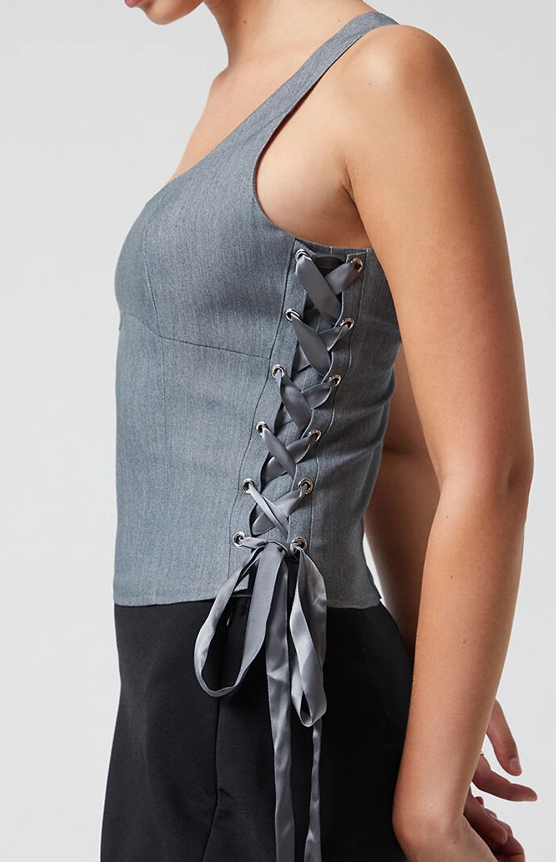 Beverly and Beck Sloane Lace-Up Corset