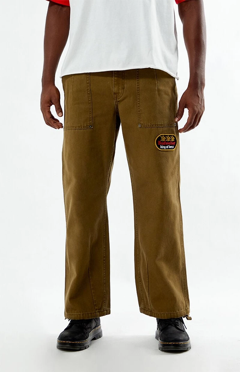 Budweiser By PacSun Tony Army Wide Leg Pants