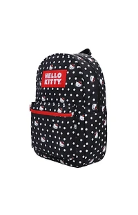 Kids Hello Kitty Head and Polk Dot Backpack