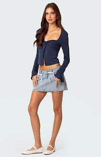 Edikted Maxine Twist Front Top