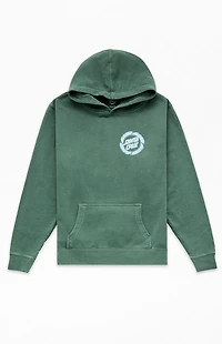 Santa Cruz Kids Green Flame Ringed Hoodie