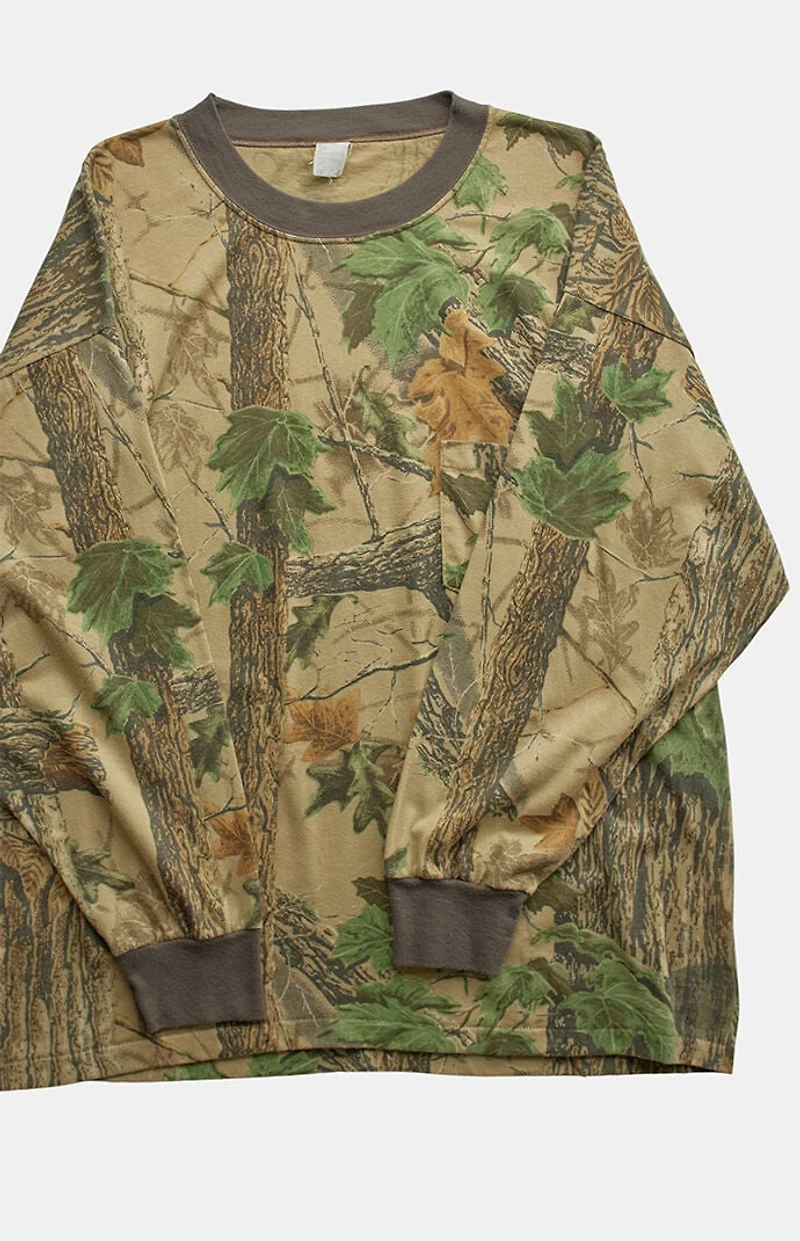PS VINTAGE '90s Camo Long Sleeve T-Shirt