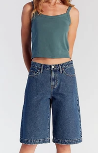 Pacsun Dark Indigo Extreme Jorts