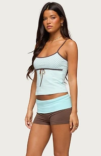 Edikted Rhoda Polka Dot Tank Top