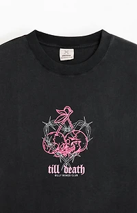 Billy Bones Club Till Death Cherry Skull T-Shirt