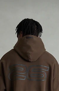 Fear of God ESSENTIALS Brown '90s Fleece Hoodie