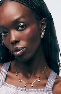 Ana Luisa Cassia Flower Hoop Earrings