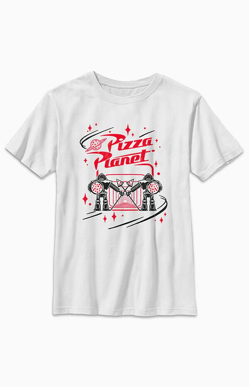 Kids Toy Story Pizza Planet Guards T-Shirt