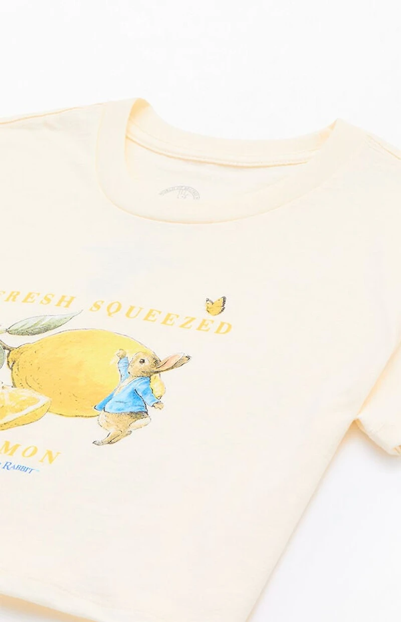 Kids Peter Rabbit Lemon Skimmer T-Shirt