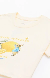Kids Peter Rabbit Lemon Skimmer T-Shirt