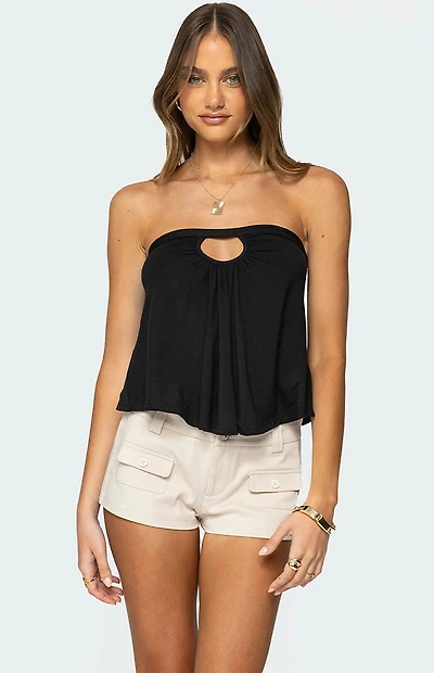 Edikted Vera Keyhole Backless Top