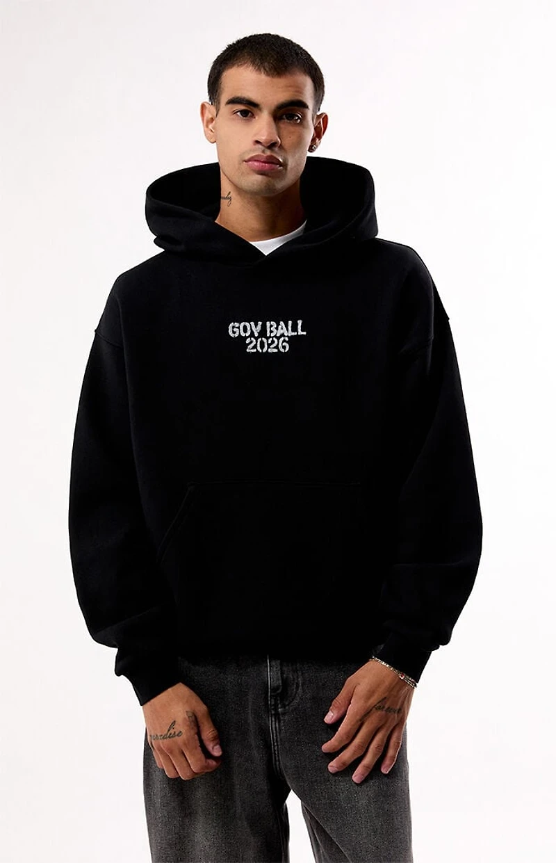 Pacsun x Gov Ball Stencil Hoodie