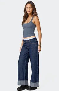 Edikted Essy Square Neck Top