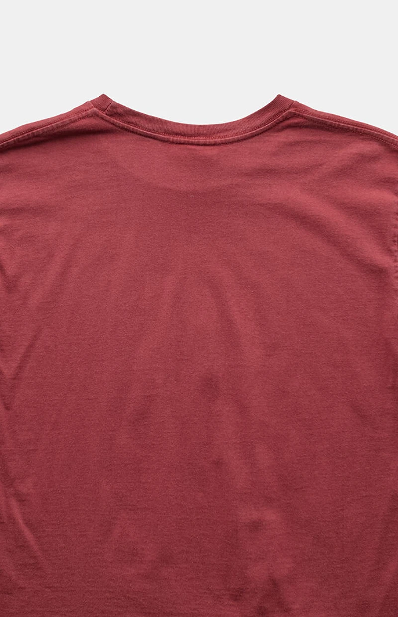 PS VINTAGE Maroon 2000s Nike Graphic T-Shirt