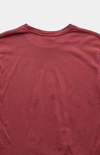 PS VINTAGE Maroon 2000s Nike Graphic T-Shirt