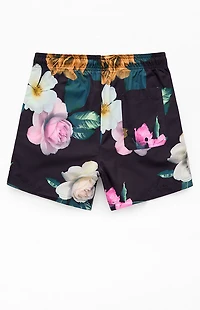 Pacsun Bloom AOP 4.5'' Swim Trunks