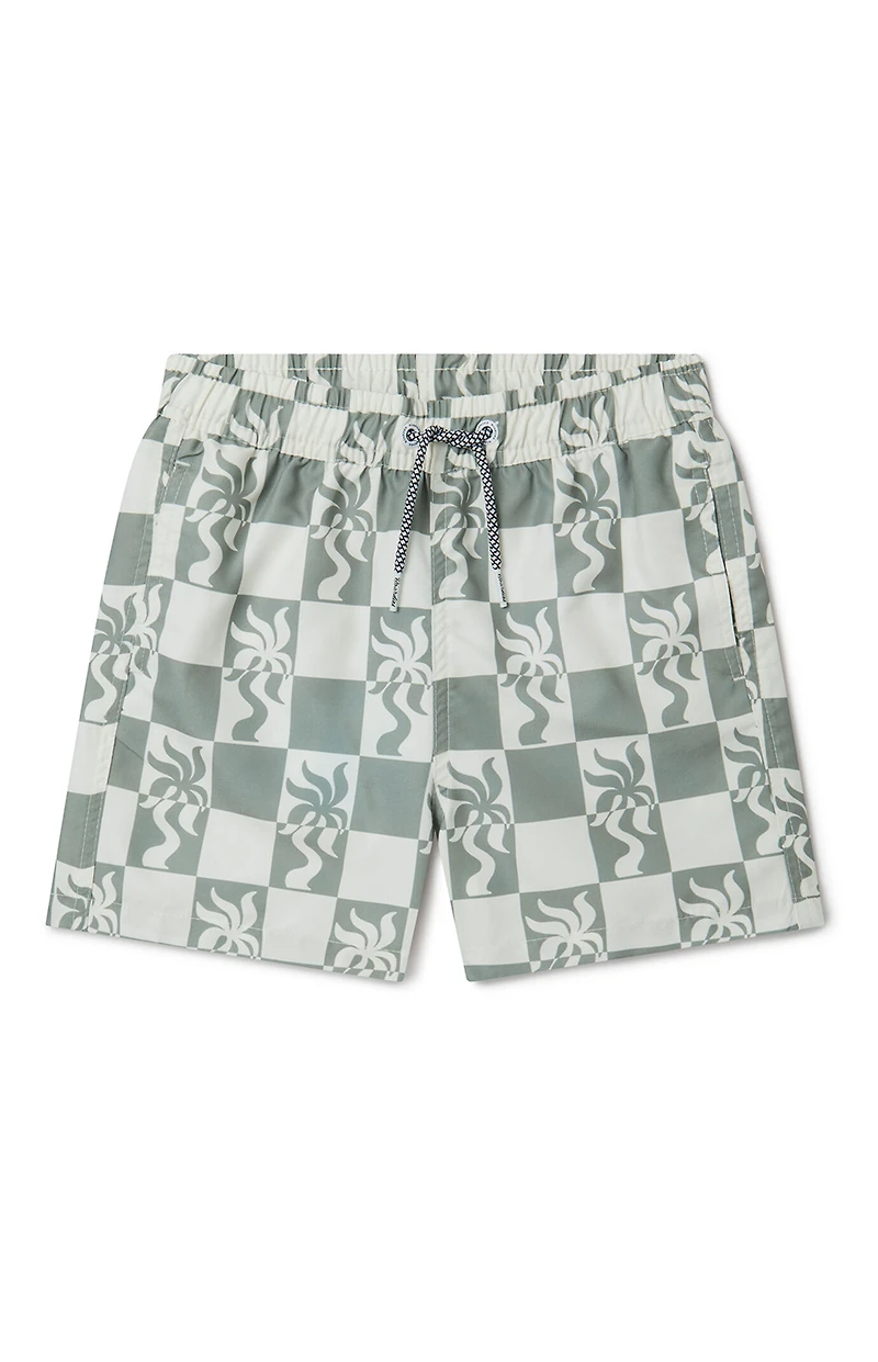 Boardies Kids Clara Palm 5.5" Swim Trunks