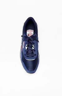 Reebok Kids Navy & Burgundy Classic Nylon Collegiate Shoes