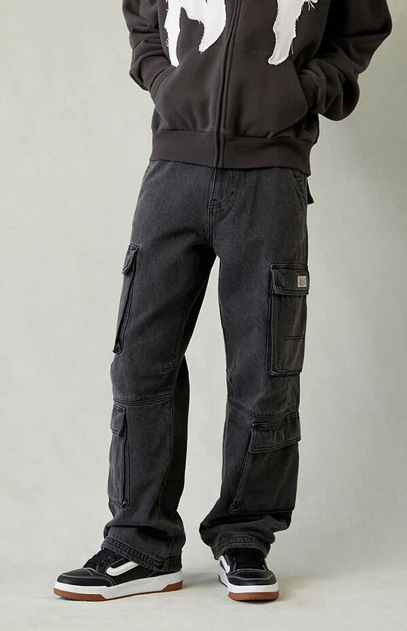 Pacsun Dylan Baggy Jeans Cargo Black